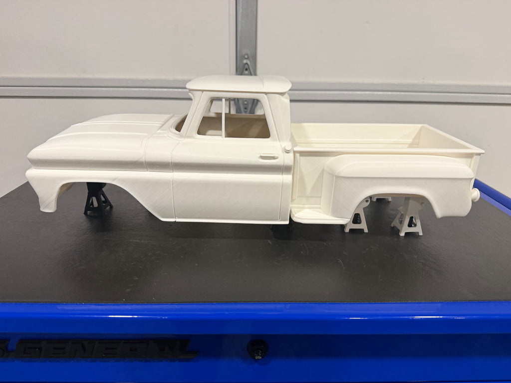 1/10 1965 GMC Stepside Pickup Truck 3D Printed RC Body