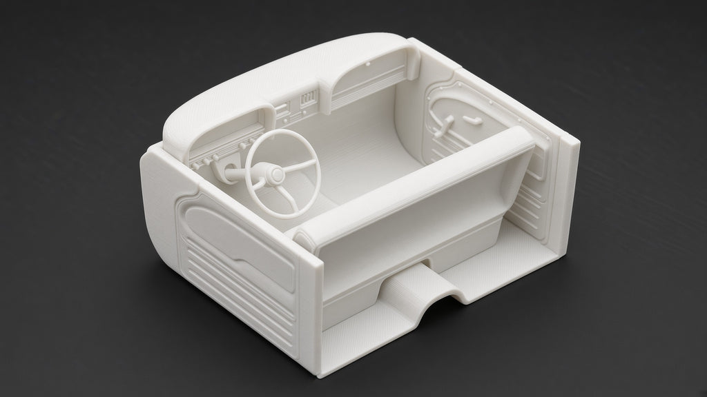 1/10 Scale 3D Printed Interior Kit for 1965 GMC Stepside Pickup Truck RC Body