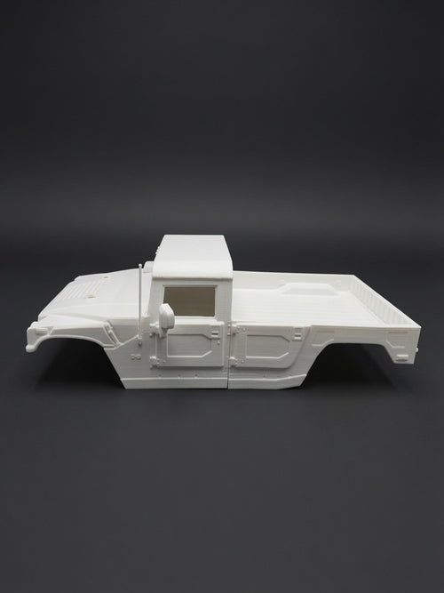1/10 Scale 3D Printed Humvee 2-Door Truck Body RC Crawler