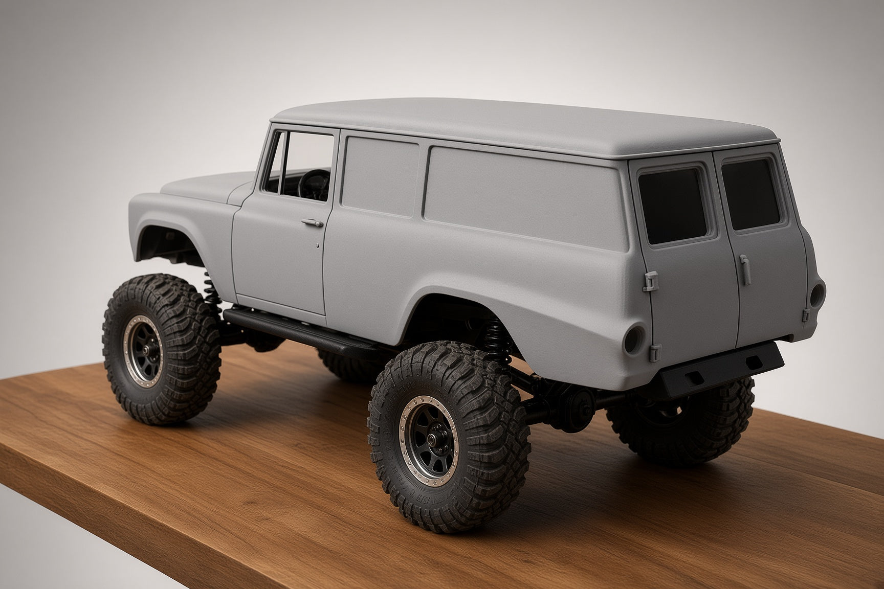 1/10 Scale 3D Printed Interior Kit for 1964 International Travelall Panel Truck RC Body
