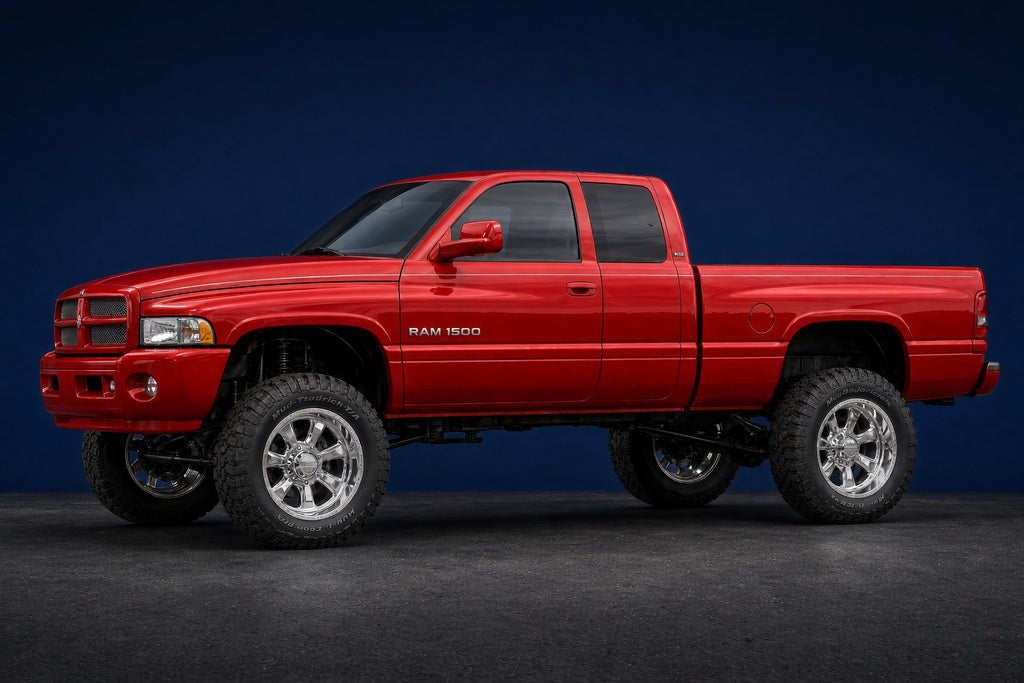 3D Printed 2nd Gen Dodge Ram 1500 Pickup 1/10 RC Crawler Body — 13.9” Wheelbase