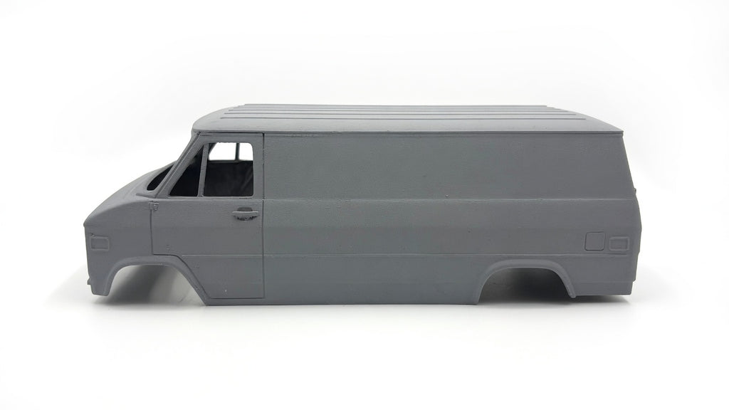1983 GMC van 1/10 scale rc body