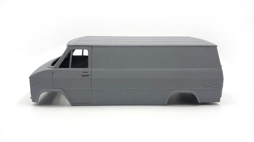 1983 GMC van 1/10 scale rc body