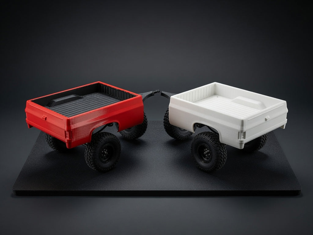 1/10 Scale 3D Printed Pickup Truck Bed Trailer