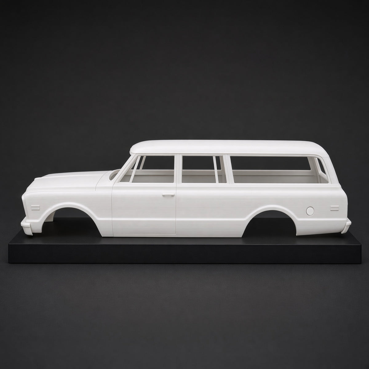 3D Printed 1972 GMC Suburban 1/10 RC Crawler Body — SCX10 III Gladiator, 13.9” Wheelbase