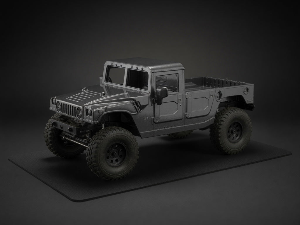 1/10 Scale 3D Printed Humvee 2-Door Truck Body RC Crawler