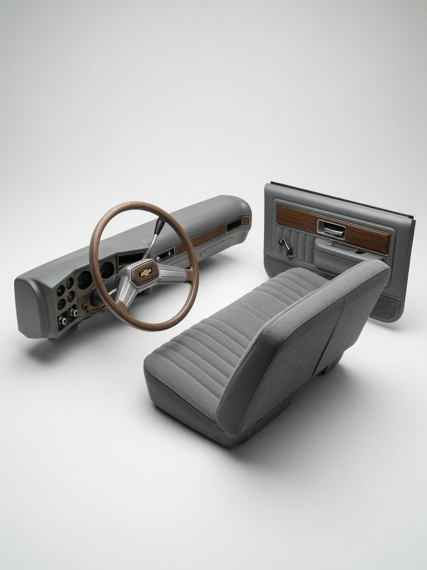 1/10 1989 Chevy Suburban Interior Kit - 3D Printed RC Body Interior