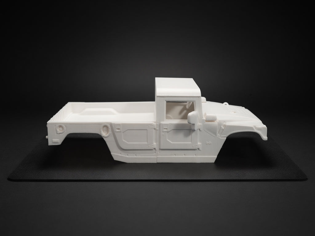 1/10 Scale 3D Printed Humvee 2-Door Truck Body RC Crawler