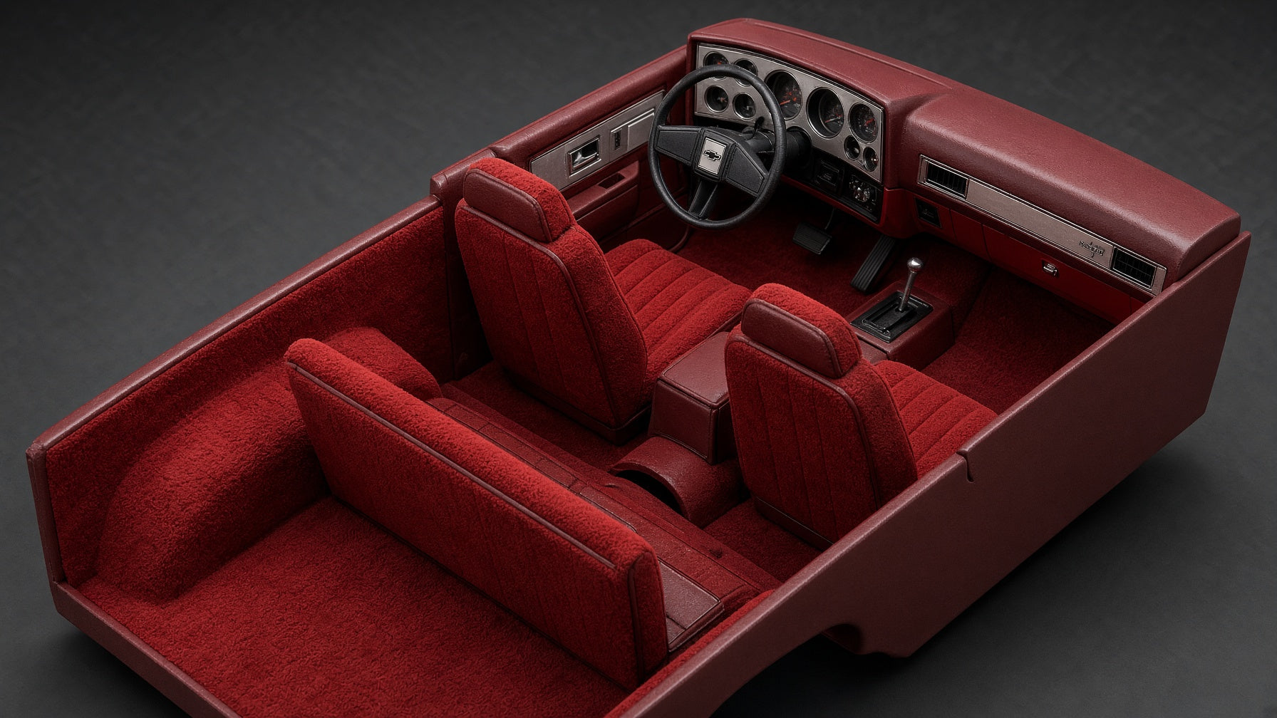 1/10 Scale 3D Printed Interior Kit for 1984 Chevy K5 Blazer RC Crawler Body