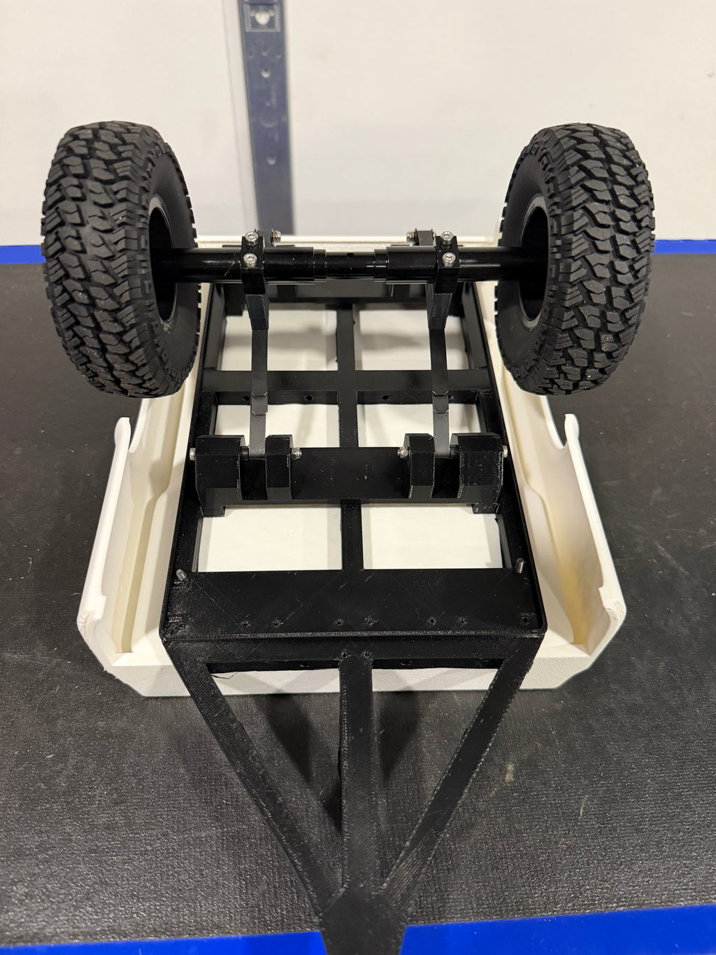 1/10 Scale 3D Printed Pickup Truck Bed Trailer