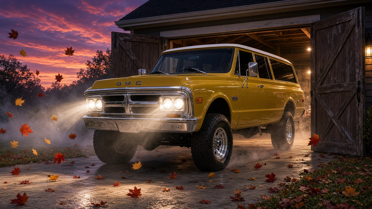3D Printed 1972 GMC Suburban 1/10 RC Crawler Body — SCX10 III Gladiator, 13.9” Wheelbase
