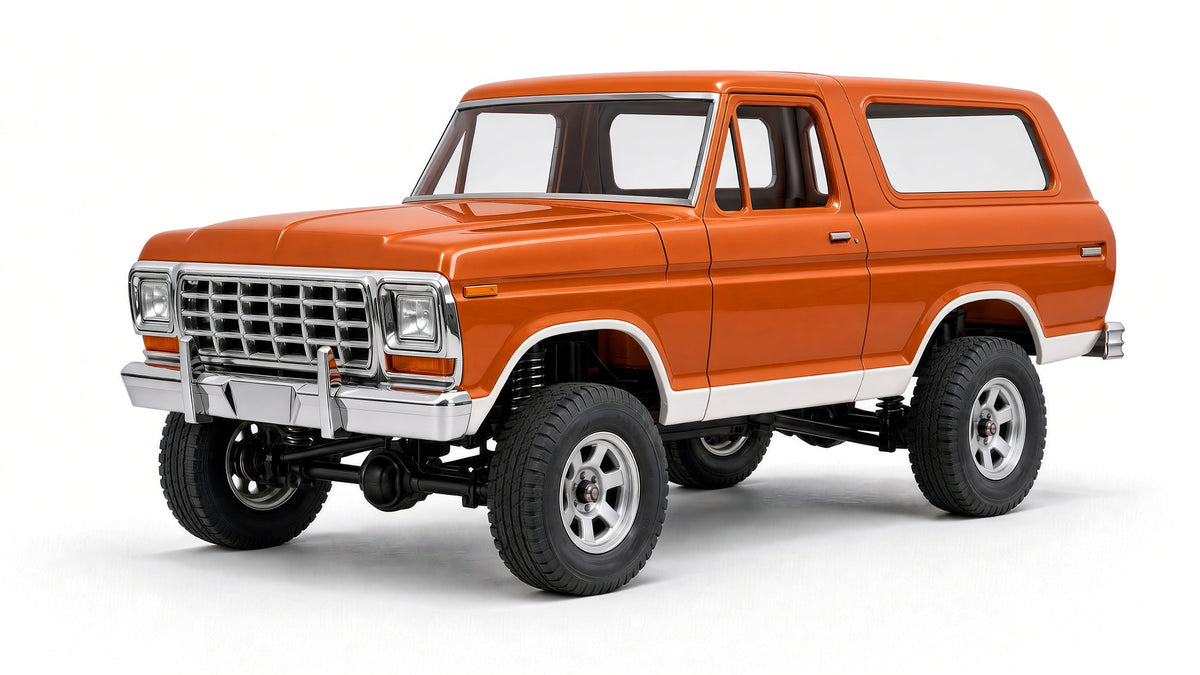 3D Printed 1979 Ford Bronco 1/10 RC Crawler Body — TRX-4