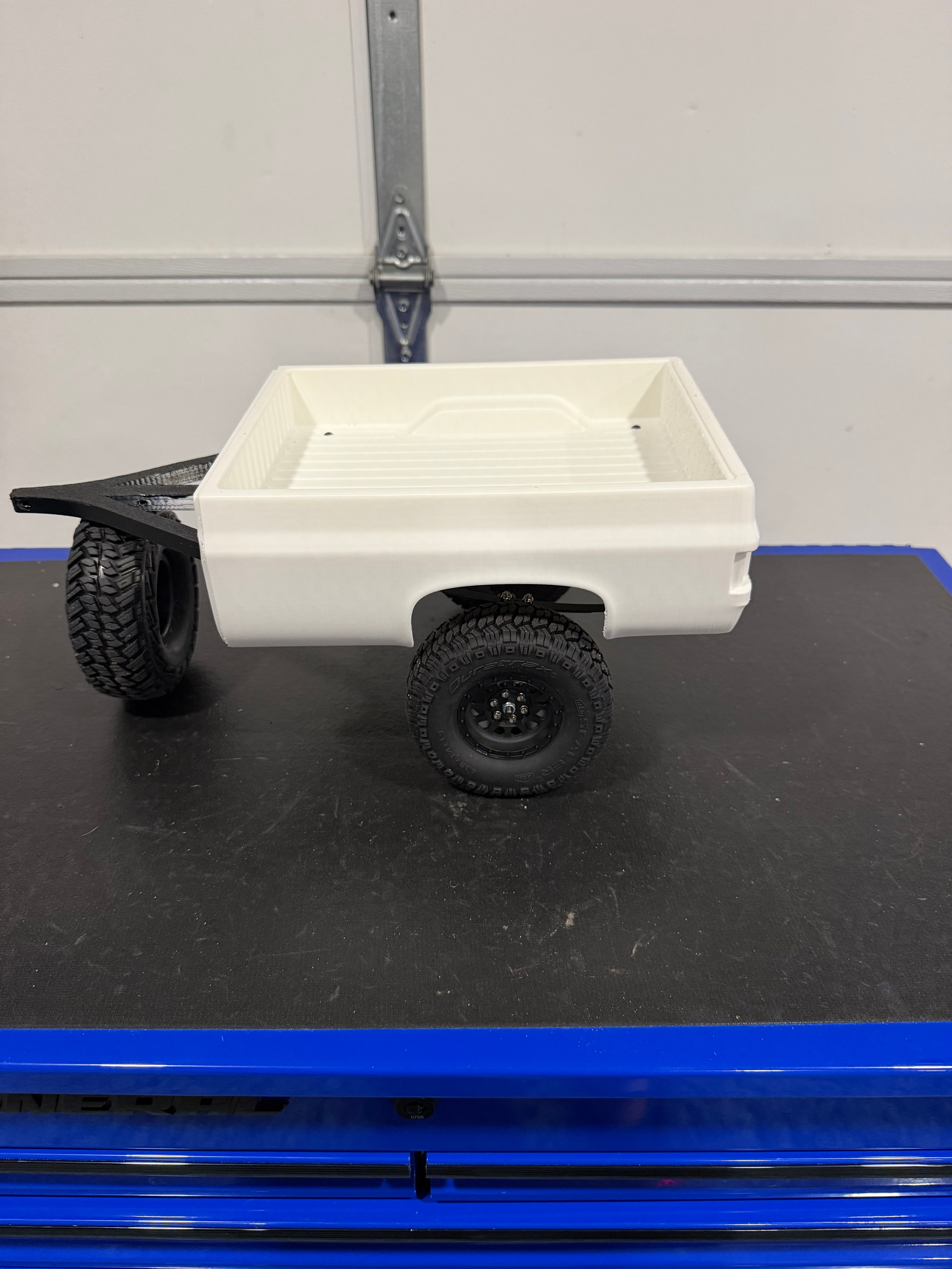 1/10 Scale 3D Printed Pickup Truck Bed Trailer