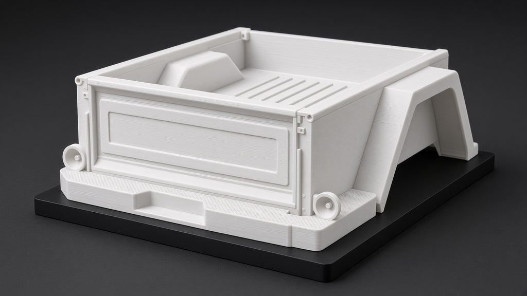 3D Printed 1/10 Scale 1963 Jeep Gladiator J200 Thriftside RC Crawler Body — The Truck from Tremors