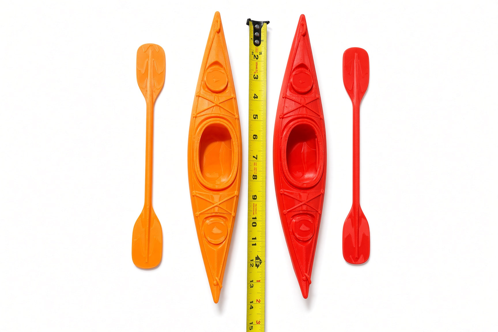 1/10 Scale 3D Printed Kayak with Paddle TRX-4 Overland Accessory