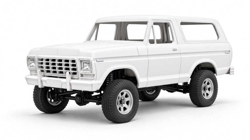 3D Printed 1979 Ford Bronco 1/10 RC Crawler Body — TRX-4