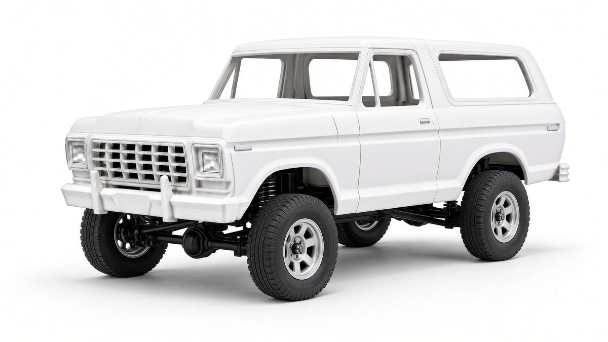 3D Printed 1979 Ford Bronco 1/10 RC Crawler Body — TRX-4